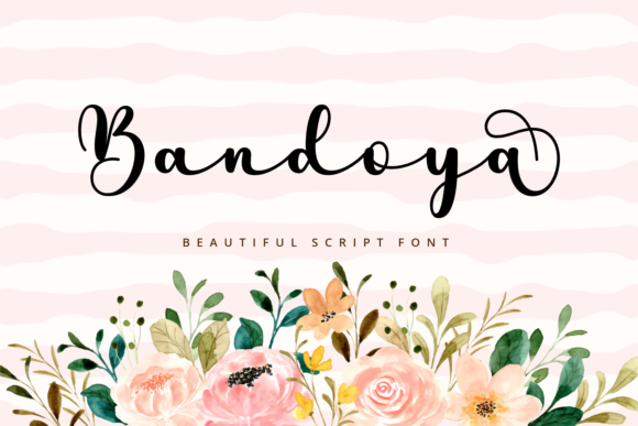 Bandoya: A Script Font for Bold Branding