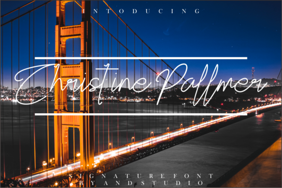 Christine Pallmer: A Font for Polished Branding