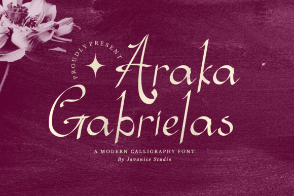 Elevating Web Design with the Araka Gabrielas Typeface