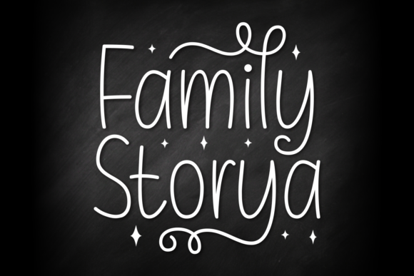 Family Storya: A Minimalist Typeface for Web Design