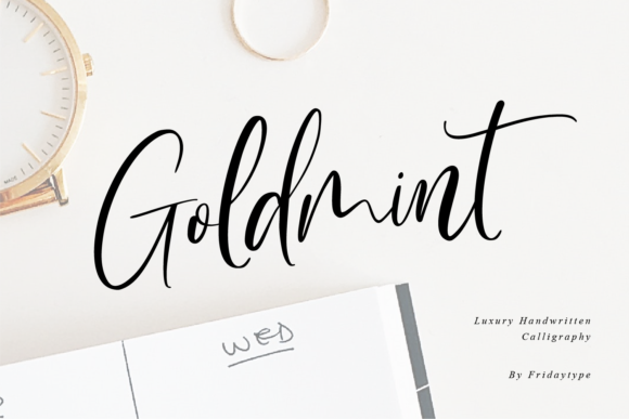 Golmint: A Stylish Script Font for Digital Marketing