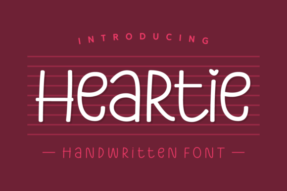 Heartie Font: Elegant Handwritten Style