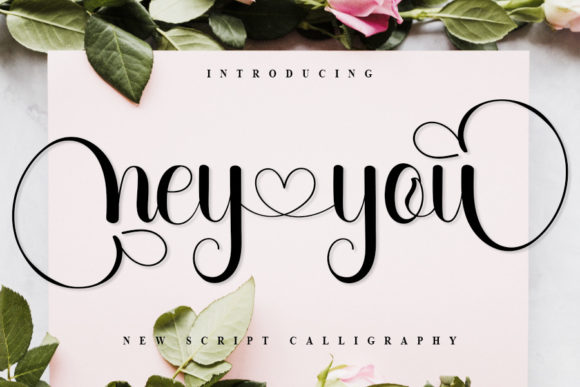 Hey You: A Refined Script for Branding