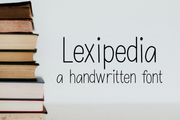 Lexipedia: A Handwritten Font for Business