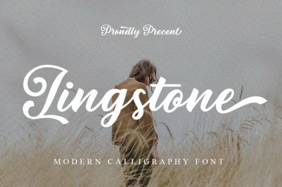 Lingstone Font Review: A Retro Script for Campaign Design