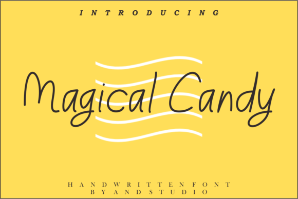 Magical Candy Font for Elegant Design