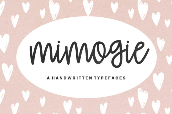 Mimogie: A Handwritten Font for Web Design