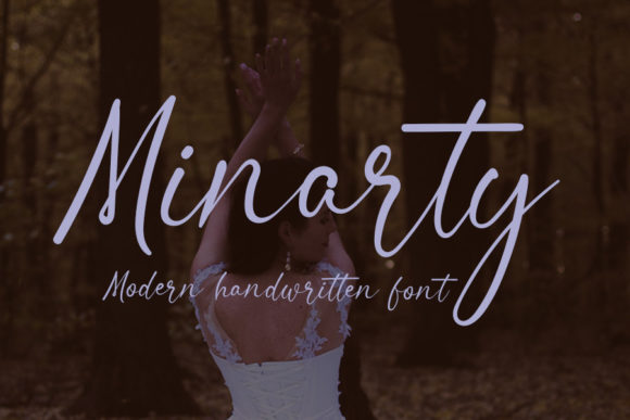 Minarty: A Delicate Script Font for Handmade Creations