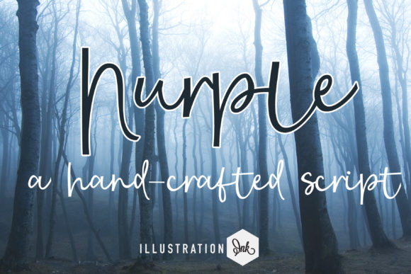 Nurple: A Friendly Script Font for Marketing