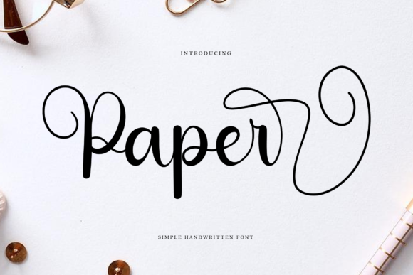 Paper: A Font for Creative Campaigns