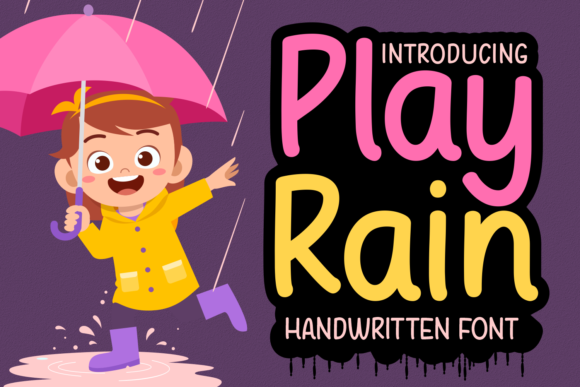 Play Rain: A Font for Creative Business
