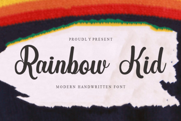 Rainbow Kid: The Handwritten Font That Boosts Campaign Clarity
