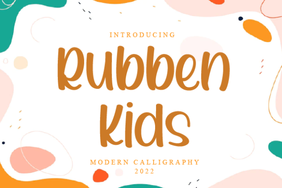 Rubben Kids: A Playful Script Font for Memorable Branding