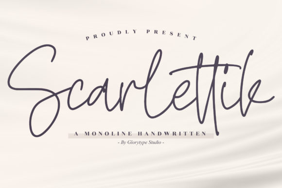 Scarlettik: The Perfect Handwritten Font for Crafters