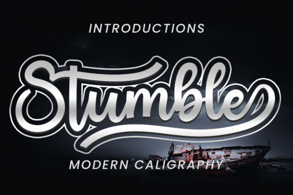Stumble Font Review: A Raw Script for Bold Branding