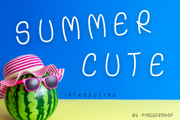 Summer Cute Font for Web Design