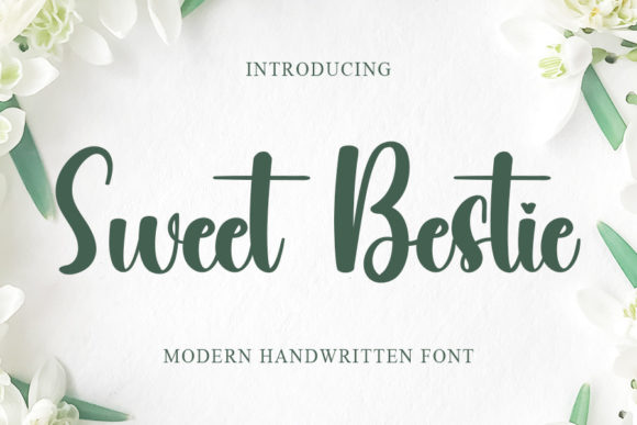 Sweet Bestie: A Handwritten Font for Authentic Branding