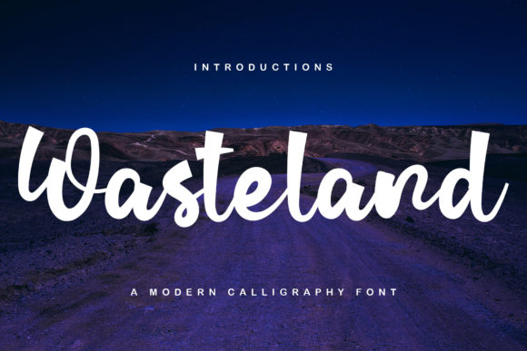 Wasteland: A Luxurious Script Font