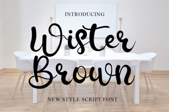 Wister Brown: A Font That Speaks